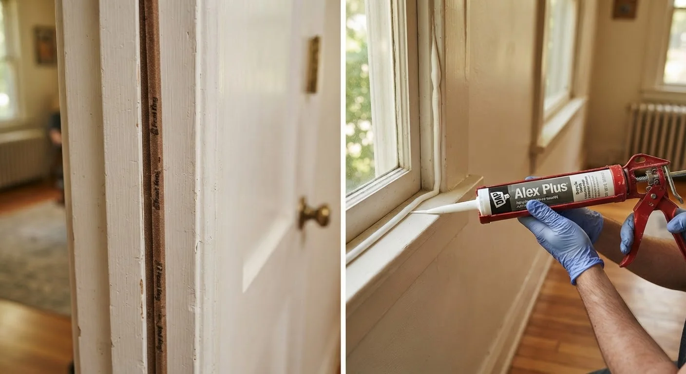 Caulk vs. Weatherstripping: Choosing the Right Draft Seal for Each Spot