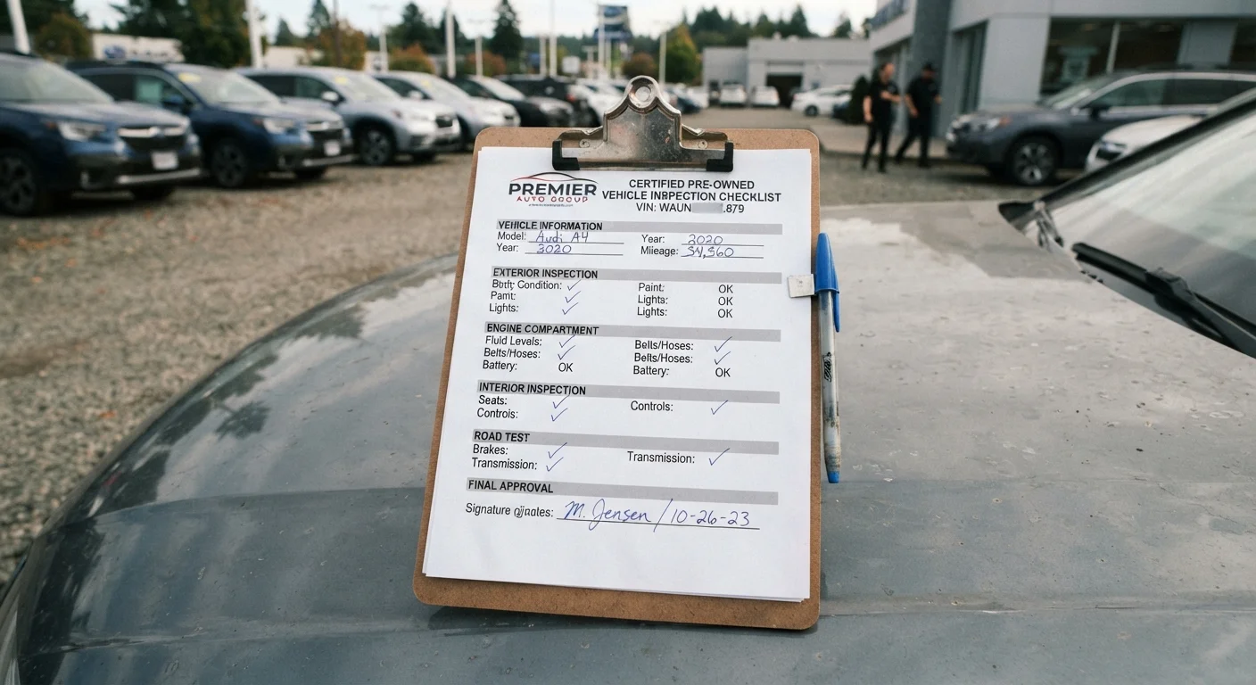 Certified Pre-Owned Programs: What the Label Covers and What It Doesn't