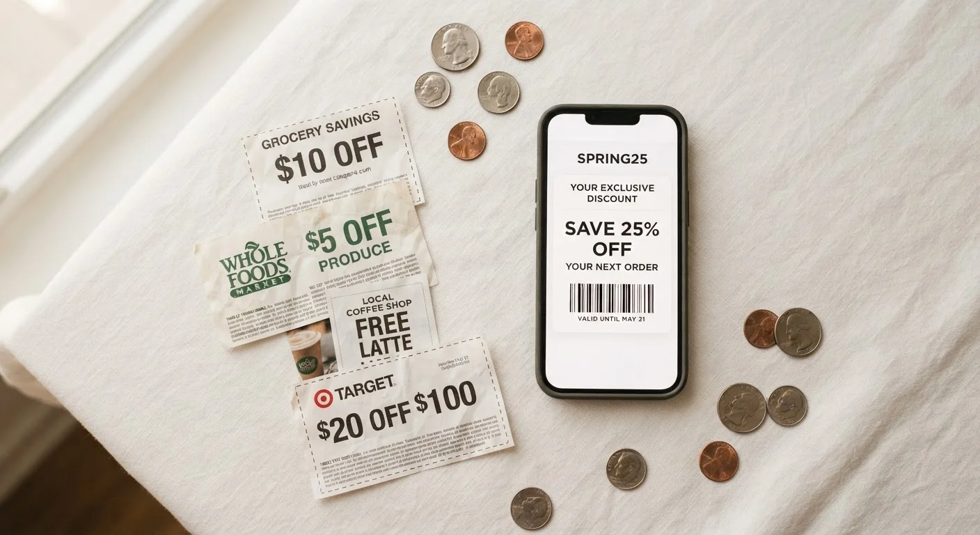 Coupons, Promo Codes, and Cash Back: What Each One Actually Does