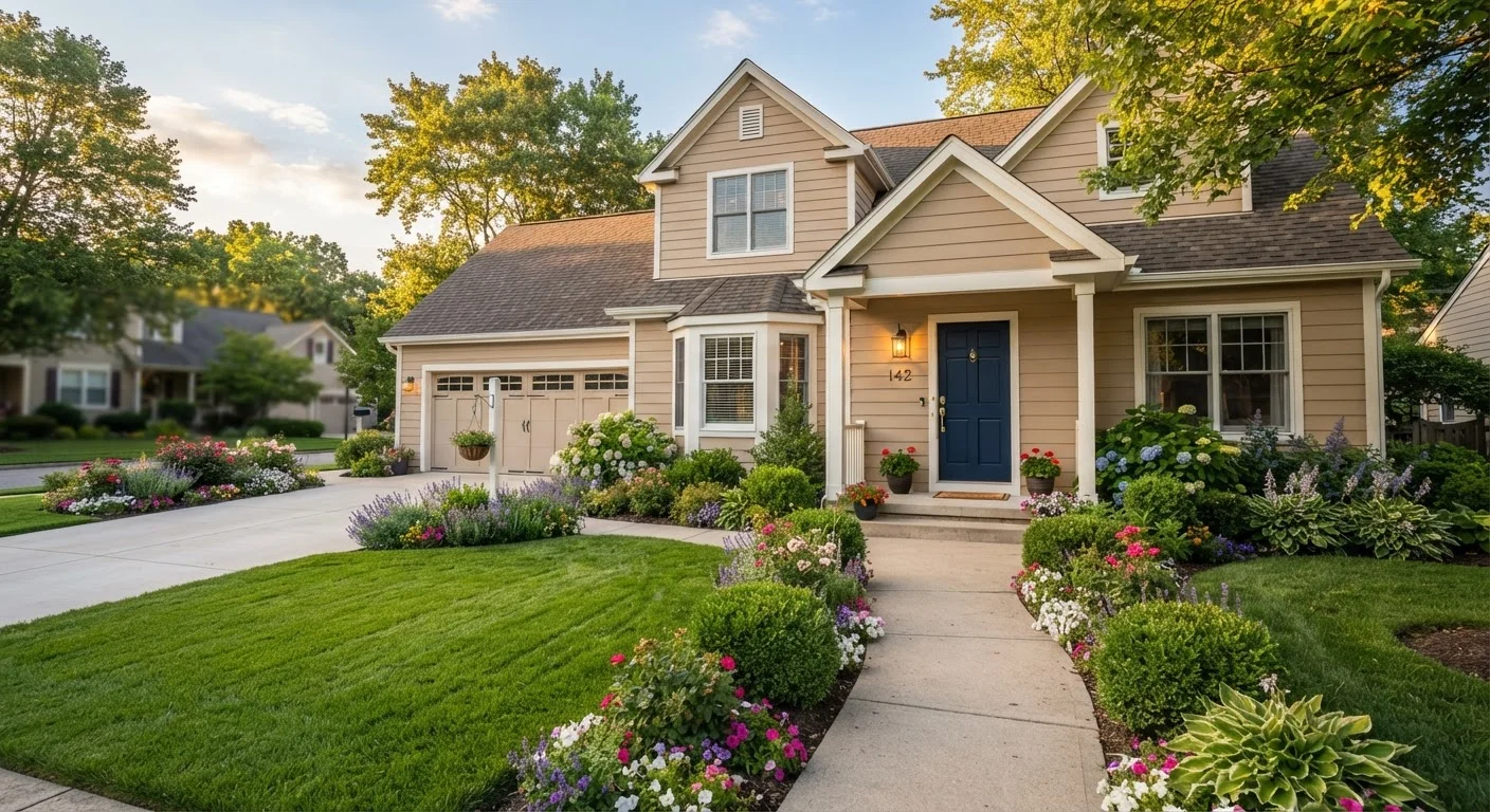 Curb Appeal Improvements: What Actually Influences a Home's First Impression