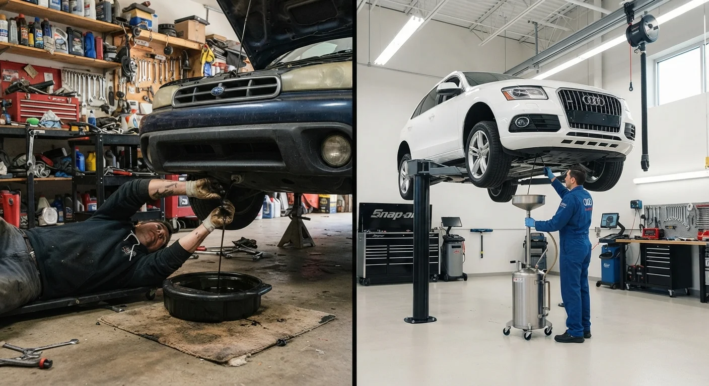DIY Oil Change vs. Shop Service: A Realistic Comparison