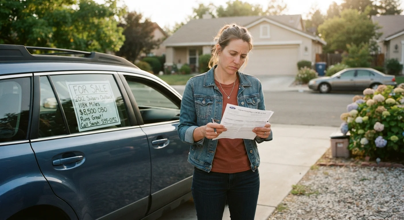 Pitfalls That Trip Up First-Time Car Sellers