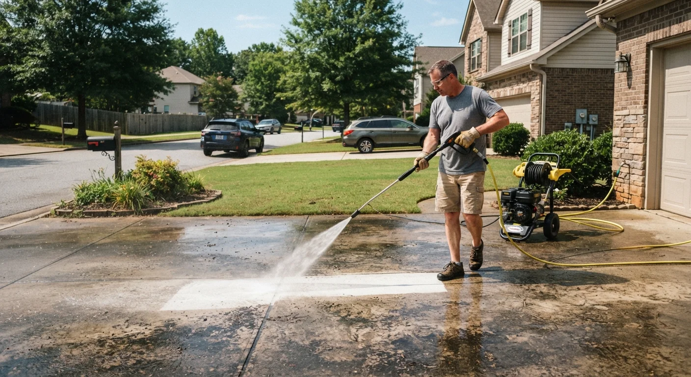 Pressure Washing at Home: What It Helps, What It Can Damage