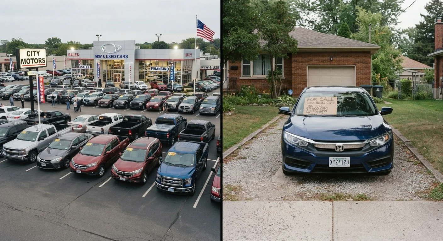 Private Seller or Dealership: What Changes Beyond the Price Tag