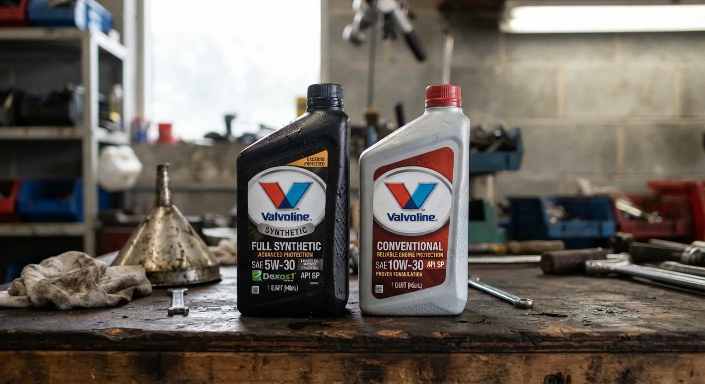 Synthetic vs. Conventional Motor Oil: What Actually Differs
