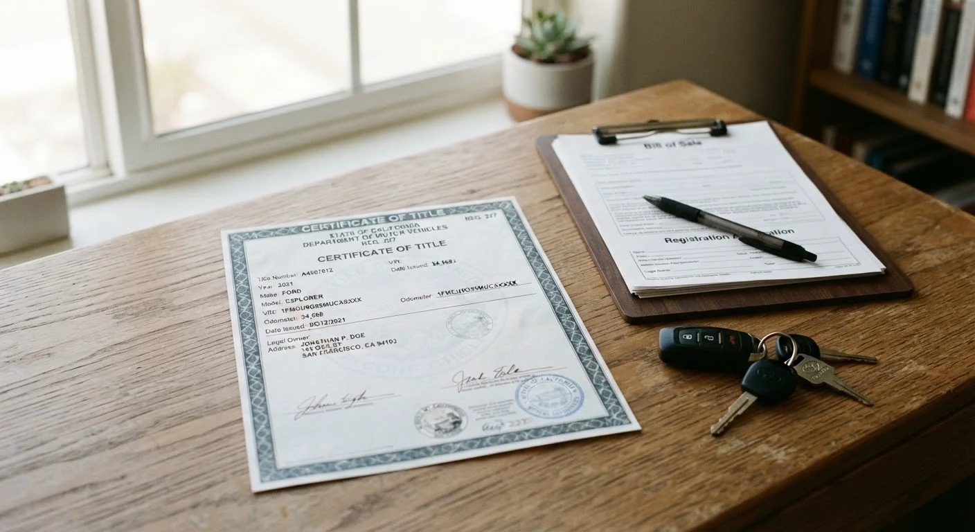 Transferring a Car Title: What the Paperwork Actually Requires