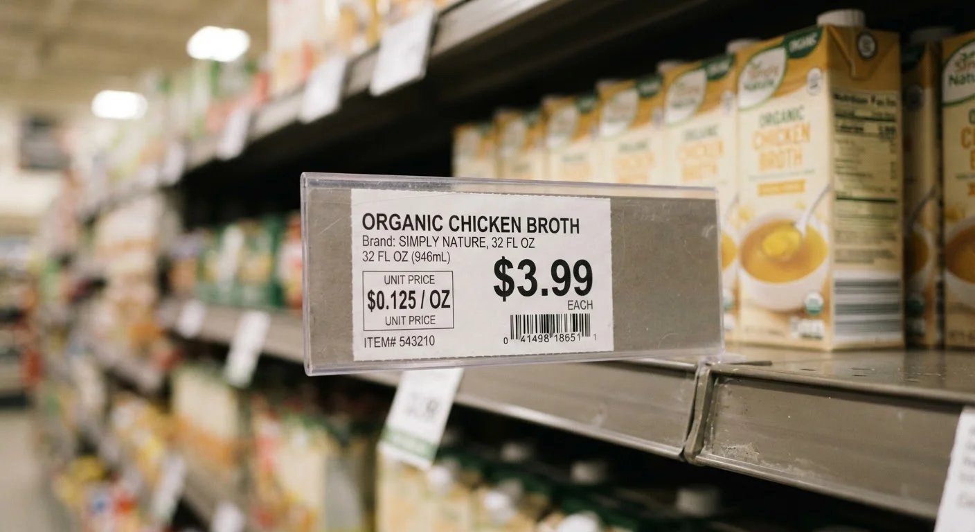 Unit Pricing Explained: The Number on the Shelf Tag That Most Shoppers Overlook
