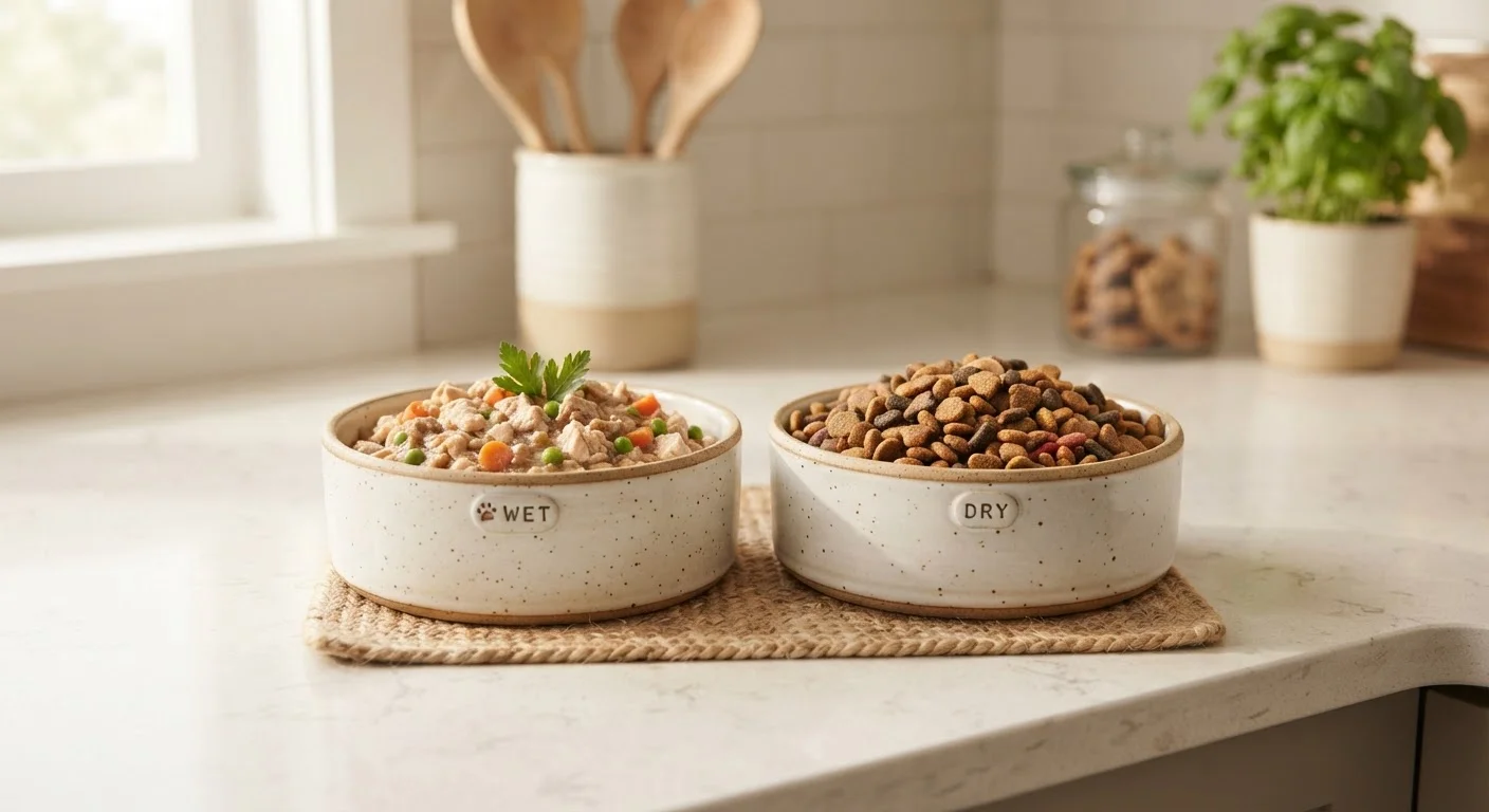 Wet Food vs. Dry Kibble: What the Difference Actually Means for Your Pet