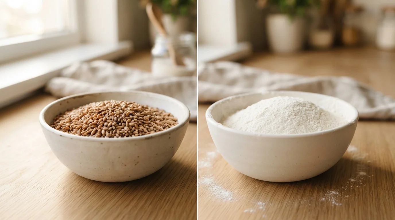 Whole Grains vs. Refined Grains: What Changes When You Process a Kernel